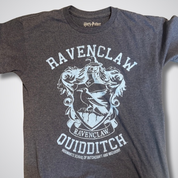 **🦅 Harry Potter Ravenclaw Quidditch Boys T-Shirt | Size L | Smoke-Free Home** - Picture 1 of 3